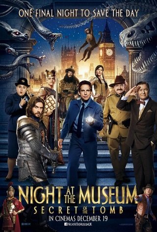 Night at the Museum 3 Secret of the Tomb (2014) ไนท์ แอท เดอะ มิวเซียม ความลับสุสานอัศจรรย์