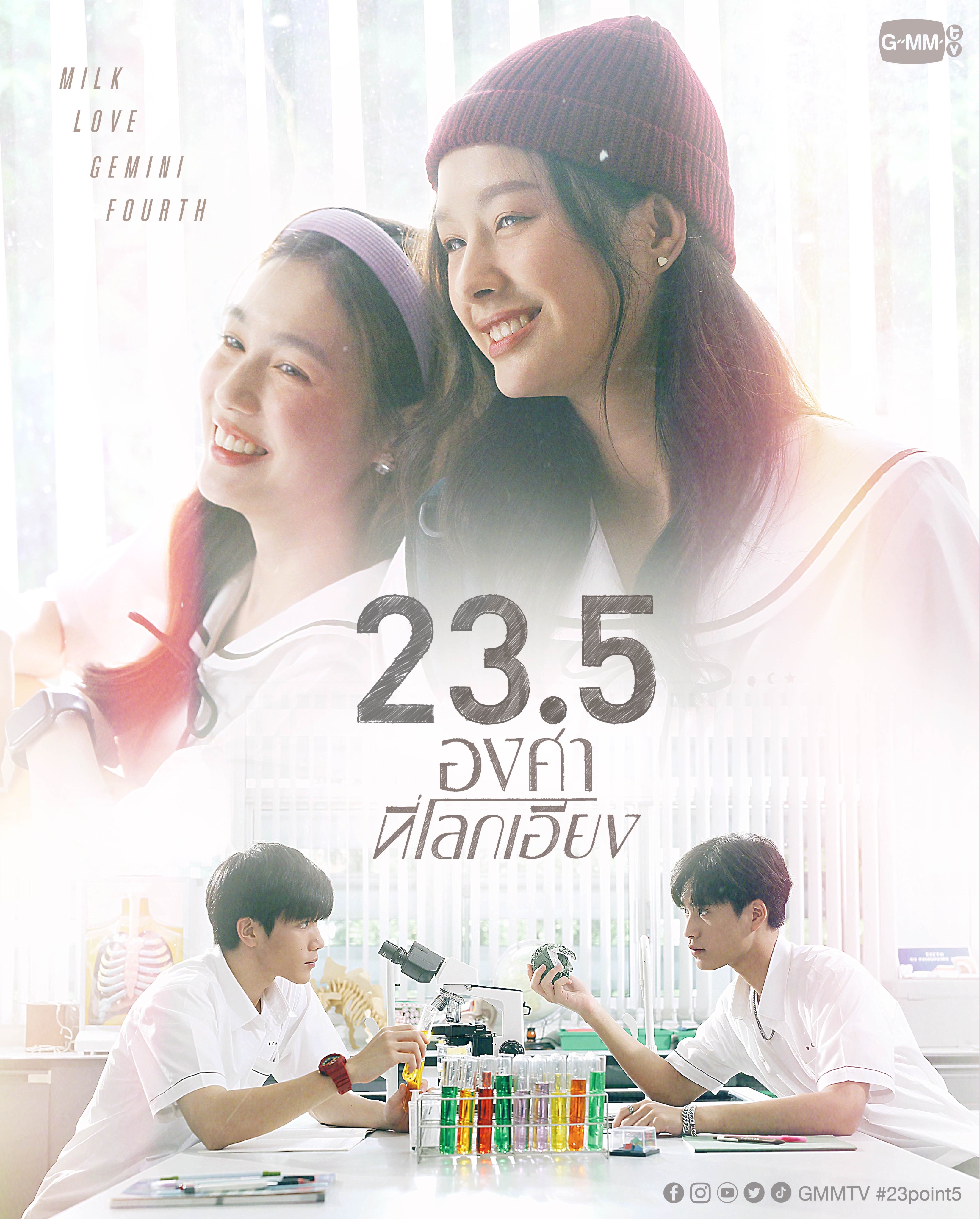 ซีรี่ส์วายไทย 23.5 Ongsa Thi Lok Iang (2024) 23.5 องศาที่โลกเอียง